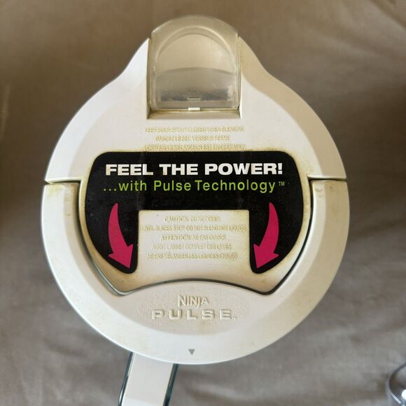 Ninja Kitchen System Pulse 40 oz Food Processor Bowl Cup BL204 White Part - Picture 6 of 16